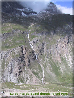 Mont Blanc et lac du Chevril depuis Combefolle